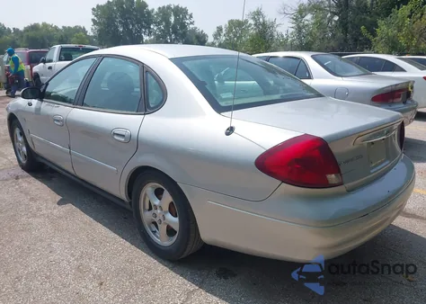 2002 Ford Taurus Ses из США, поврежденный, VIN 1FAFP55292G258157